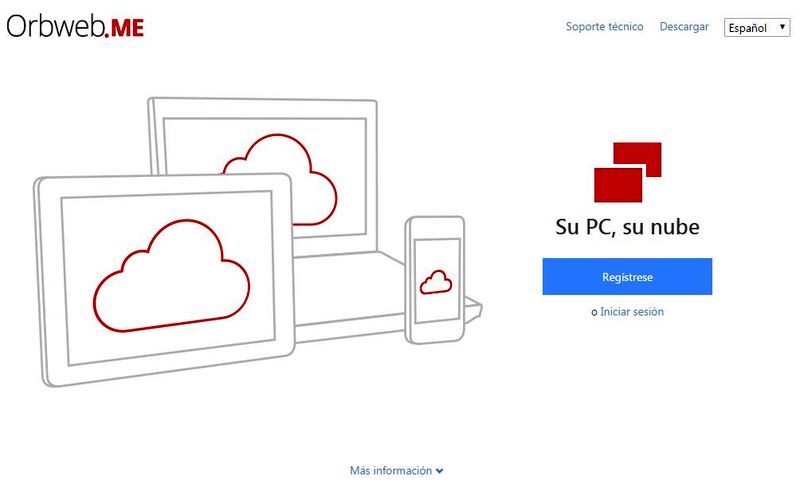 OrbwebME: una nube privada segura y gratuita