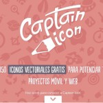 Captain Icon: más de 350 iconos vectoriales gratuitos