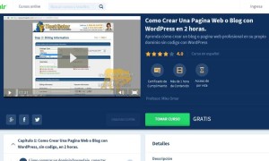 Crear un sitio WordPress