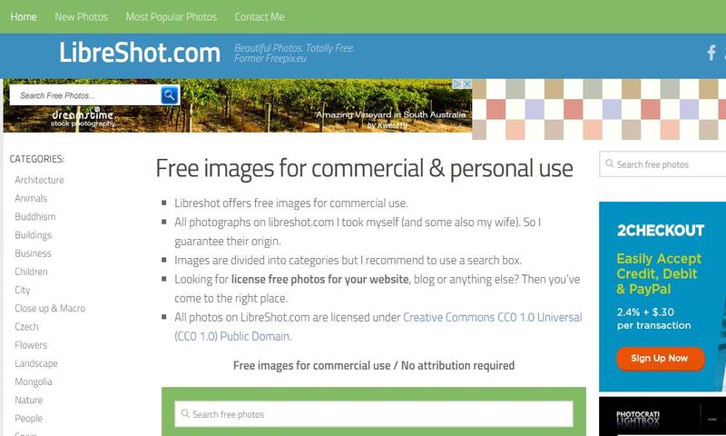 LibreShot: banco de imágenes gratis de gran calidad