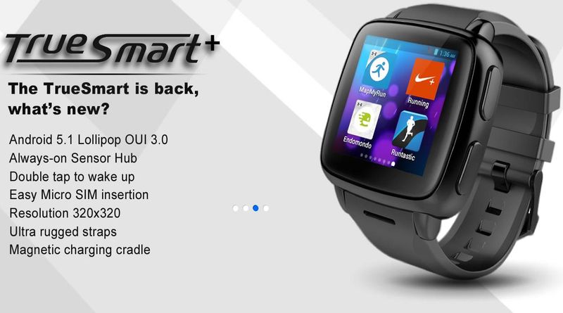 Omate TrueSmart+: un smartwatch con Android Lollipop 5.1