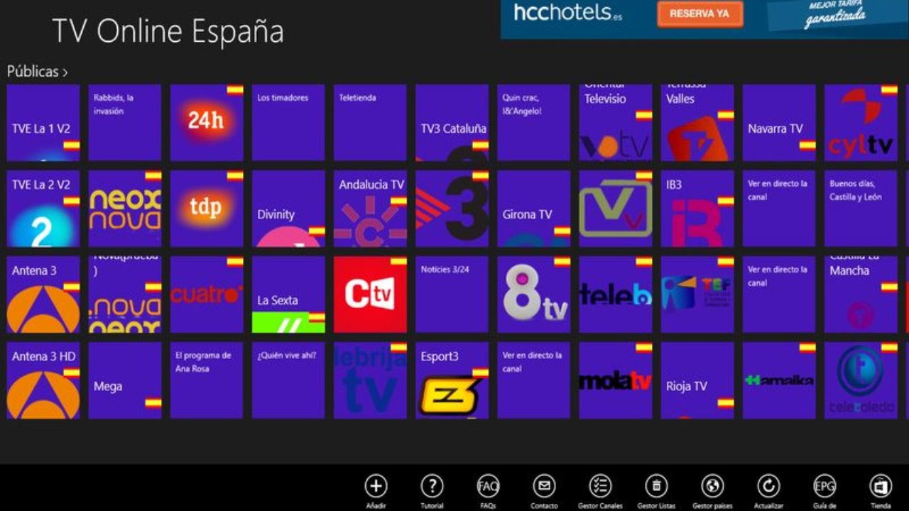 Tv Online Espana La Mejor App Windows 8 1 Y 10 Para Ver Television