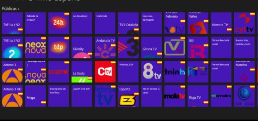 TV Online España: la mejor app Windows 8.1 y 10 para ver televisión