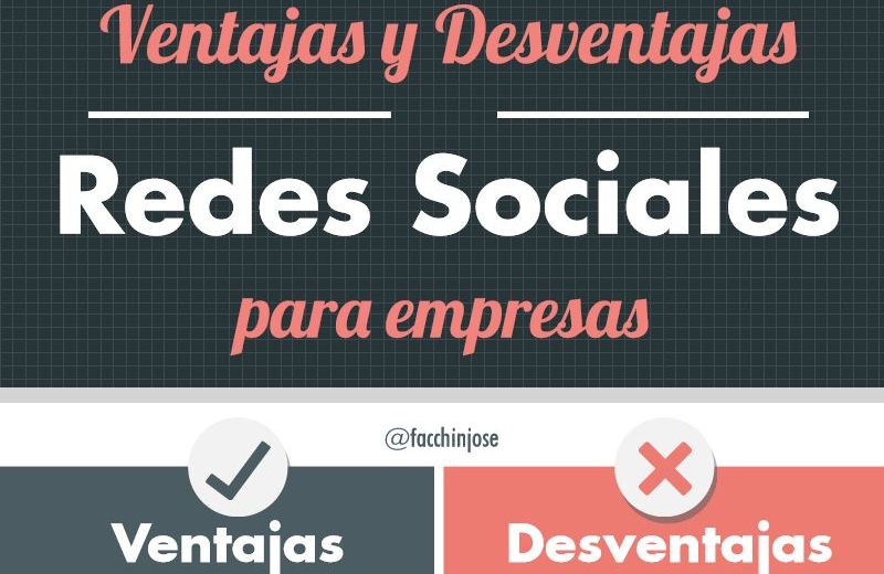 Ventajas y desventajas de las Redes Sociales para empresas (infografía)