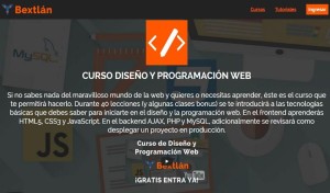 Curso de Diseño y Programacion Web