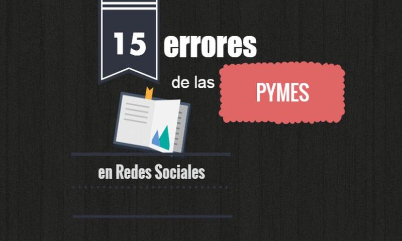 15 errores comunes de las Pymes en Redes Sociales (infografía)