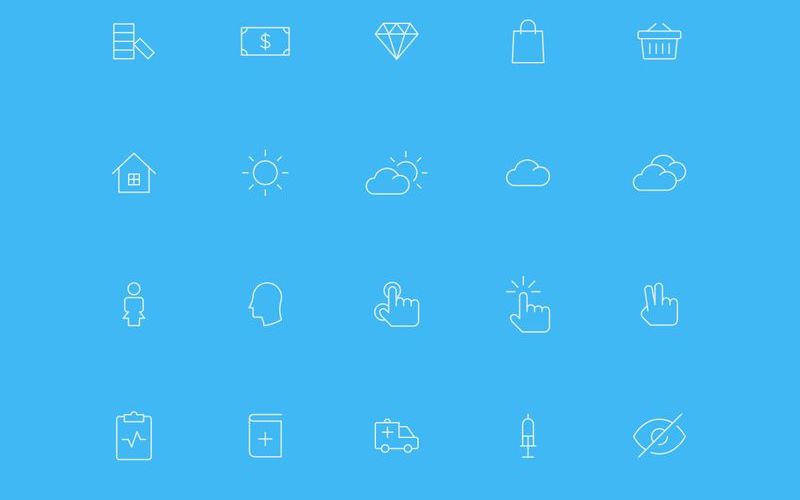 Nanoline Icons: 200 iconos vectoriales gratuitos para descargar