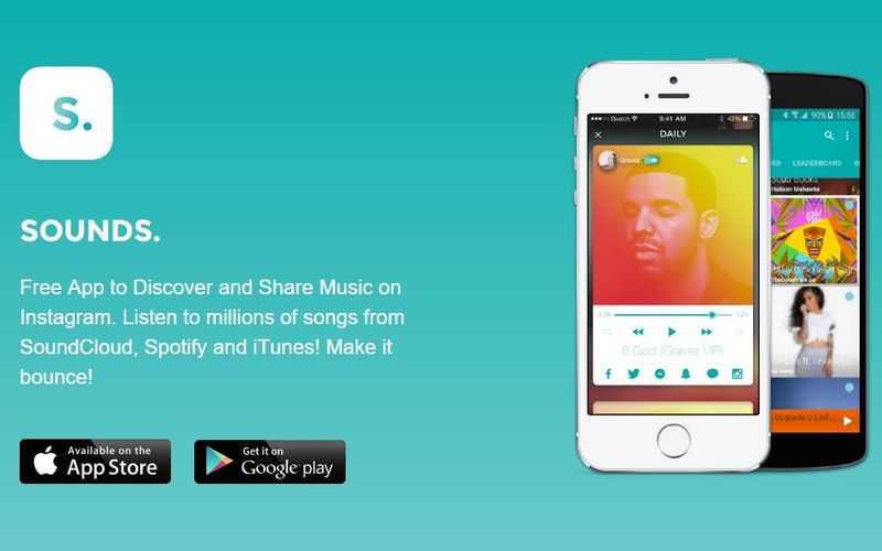 Sounds: app para descubrir y compartir fragmentos musicales en Instagram