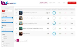 Tienda de aplicaciones en Wualapp