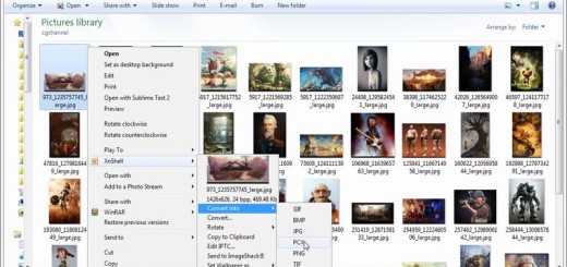 XnShell: convertidor de formatos de imagen que se integra en el Explorador de Windows