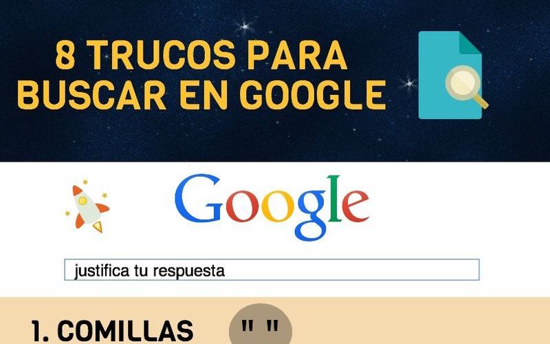 8 sencillos trucos para mejorar tus búsquedas en Google (infografía)