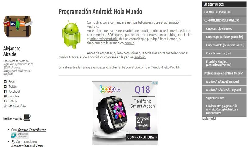 Curso de Android para aprender a crear apps con Eclipse