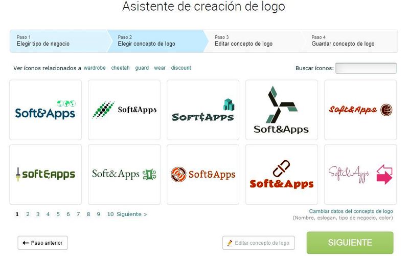 Logaster: asistente online para crear logotipos profesionales