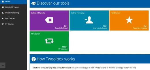 Twoolbox: herramientas para la limpieza total de una cuenta de Twitter