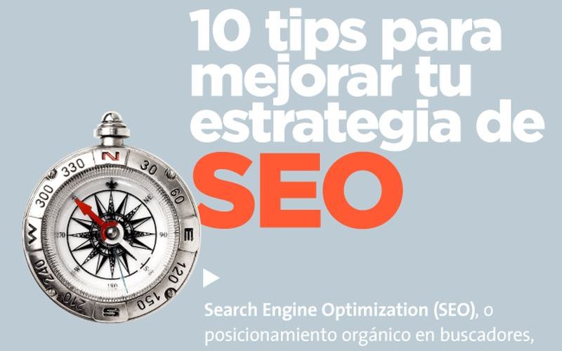 Los 10 consejos para mejorar tus Estrategias SEO (infografía)