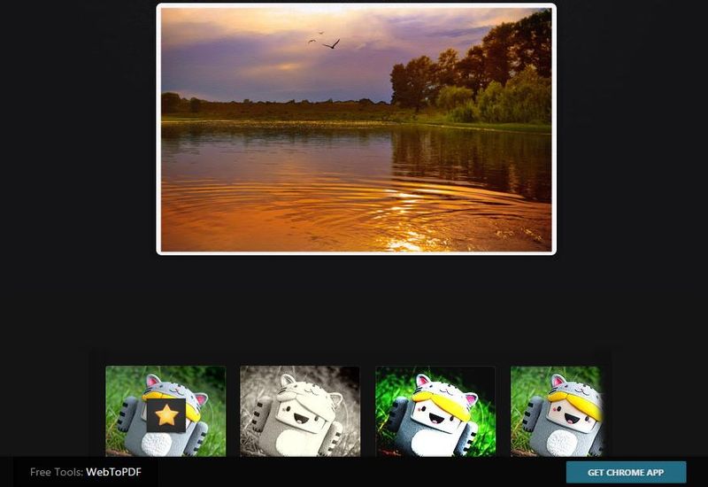 PhotoFilters: aplica efectos y filtros a tus fotos con esta utilidad web