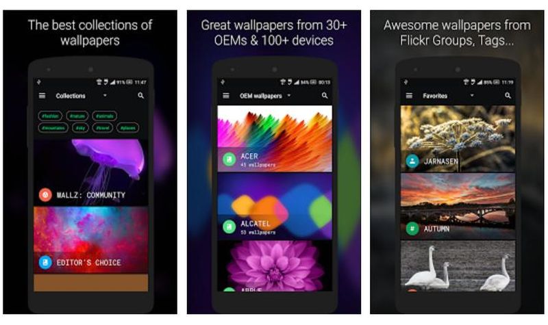 Wallz: fondos de pantalla ilimitados para tu Android