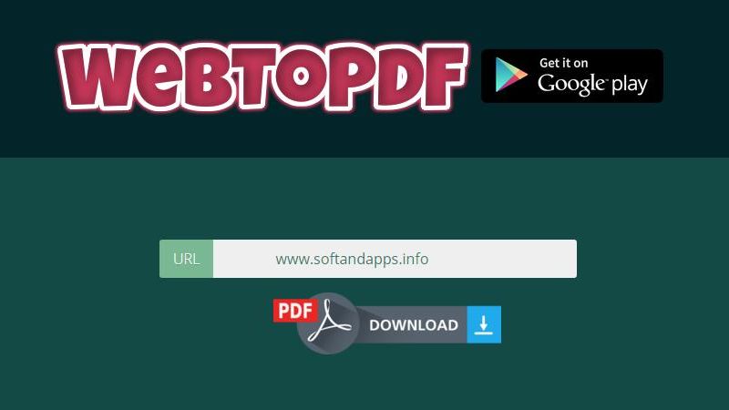 WebToPDF: utilidad online gratuita para convertir webs en PDF