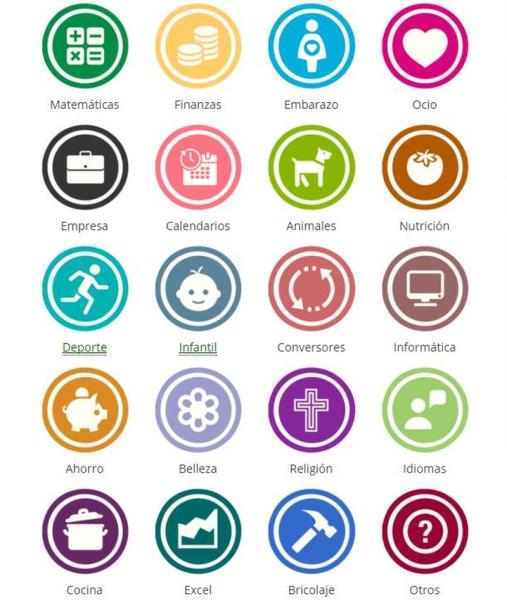 CalcuWorld: centenares de calculadoras online organizadas en categorías