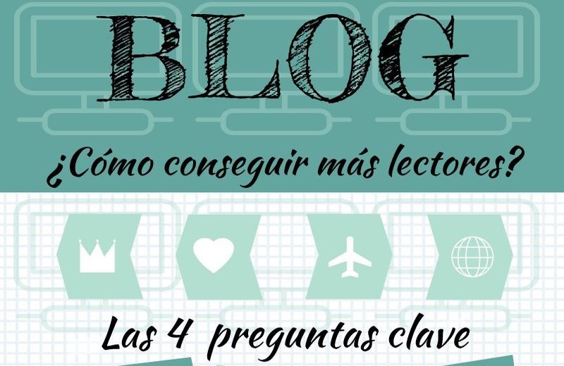 4 claves para ganar lectores para tu Blog (infografía)