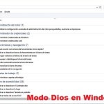 ¿Cómo habilitar el Modo Dios en Windows 10?