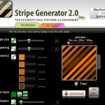 Stripe Generator: utilidad web para crear texturas y fondos a partir de rayas