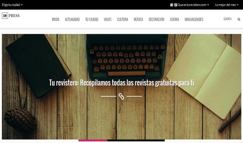 Turevistero: galería de revistas gratuitas para leer online