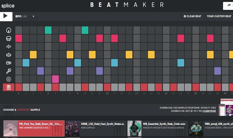 Beat Maker: crea tus propios ritmos desde la web