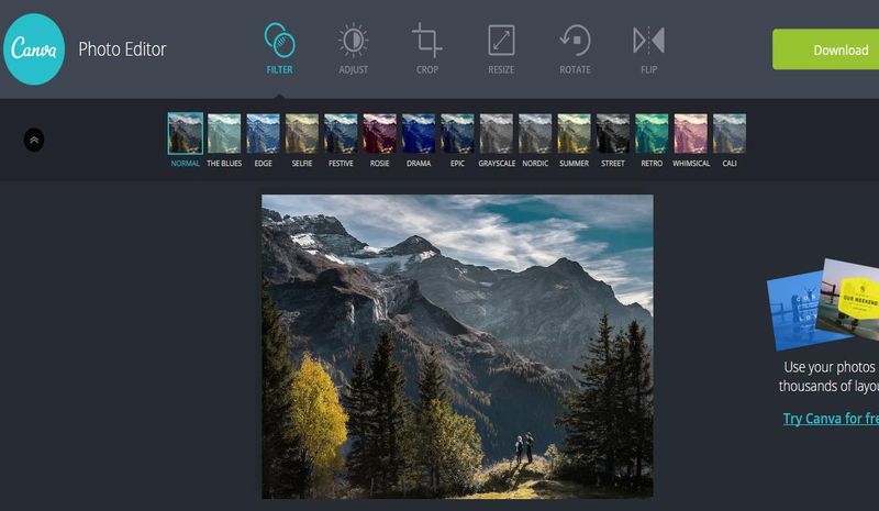 Canva Photo Editor: editor de fotos online de los creadores de Canva
