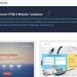 HTML5 Layouts: gran colección de plantillas HTML5 gratuitas