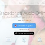 Grabador de Audio online y gratuito