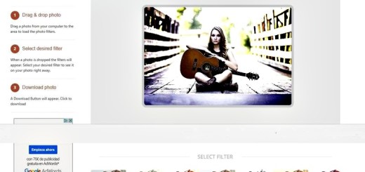 HipsterTool: utilidad web con muchos filtros para tus fotos