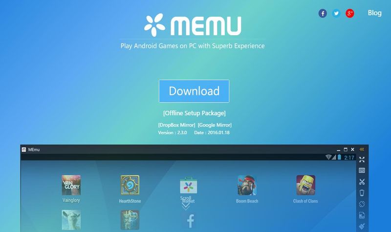 MEmu: un emulador de juegos Android para PC