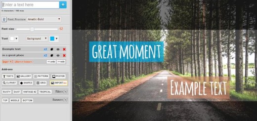 PicFont: genial utilidad web para crear imágenes con texto