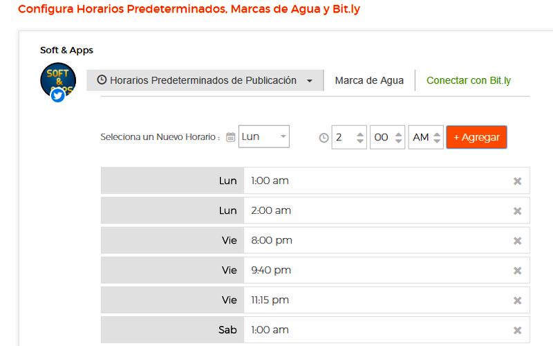 Programar post sociales fácilmente con Postcron