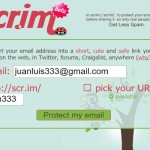 Scrim: disfraza tu dirección de email como URL corta y evita spammers