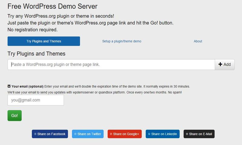 Servidor WordPress para probar temas y plugins antes de instalarlos en tu CMS