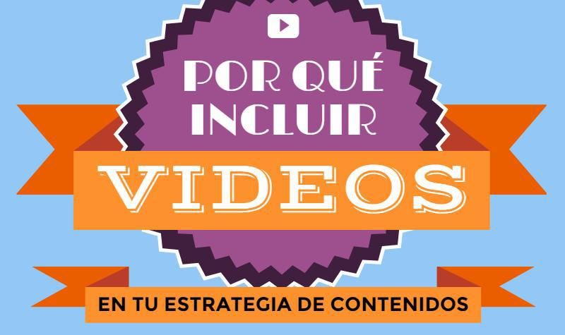 Ventajas de los vídeos en tu Estrategia de Contenidos (Infografía)