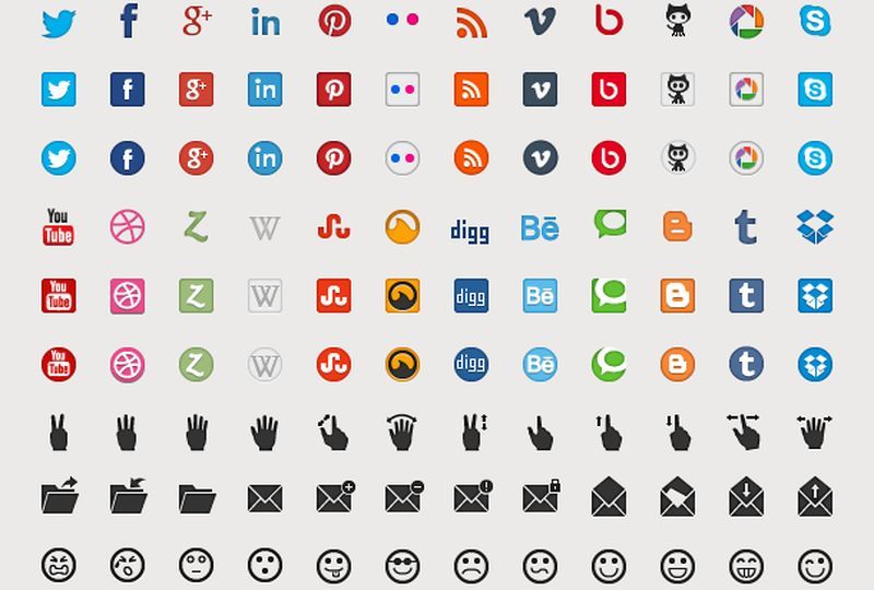 516 Icons: más de 500 iconos variados gratuitos
