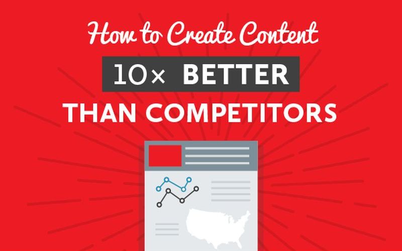 ¿Cómo crear 10 veces mejor contenido que la competencia? (infografía)