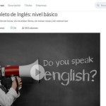 Curso de Inglés, nivel básico, completo y gratuito