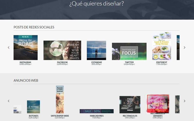 Desygner: genial utilidad web para crear todo tipo de imágenes