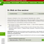 Dr.Web: solución antivirus online para analizar archivos y URLs sospechosas