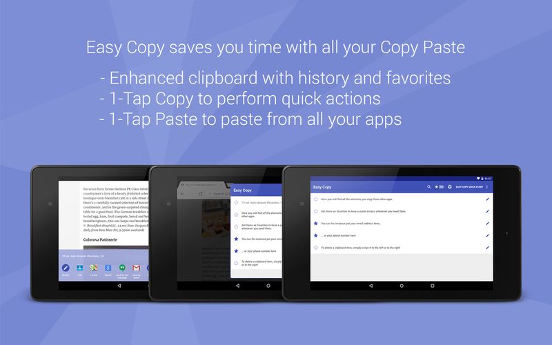 Easy Copy: el portapapeles inteligente para Android