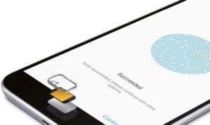 Huella digital en UMI Touch