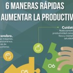 Incrementar la productividad: 6 maneras rápidas (infografía)