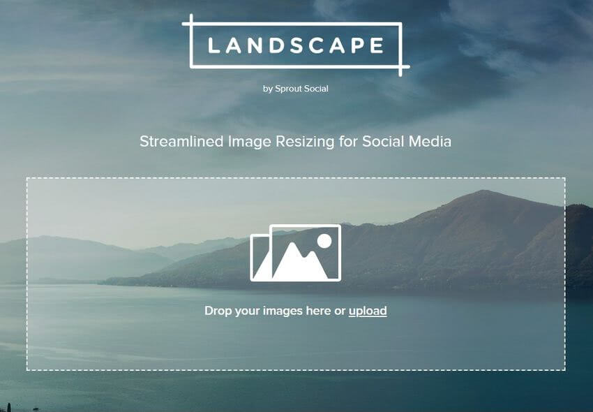 Landscape: web que optimiza imágenes para todas tus redes sociales