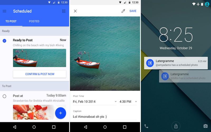 5 mejores apps para programar posts sociales en Android