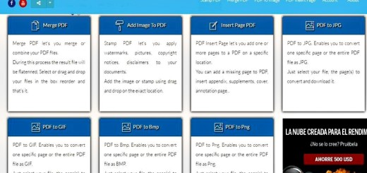 PDF Tools Online: 7 utilidades web para editar documentos PDF