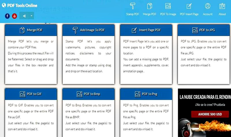PDF Tools Online: 7 utilidades web para editar documentos PDF